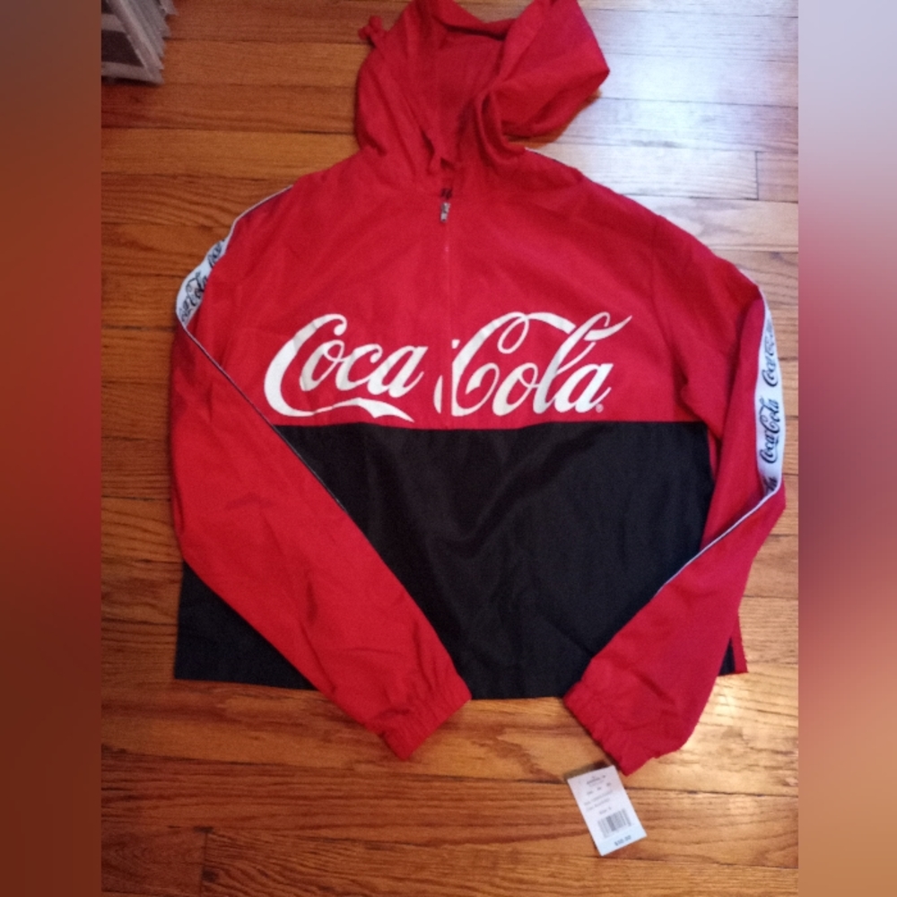 Juniors Coca Cola windbreaker sm